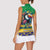 Brazil Christmas Women Sleeveless Polo Shirt Toco Toucan Flag Style - Wonder Print Shop