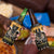 Ancient Egyptian Christmas 4 in 1 Can Cooler Tumbler Anubis Eid Milad Majid - Wonder Print Shop