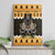 Ancient Egyptian Christmas Canvas Wall Art Anubis Eid Milad Majid - Wonder Print Shop