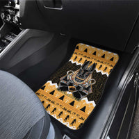 Ancient Egyptian Christmas Car Mats Anubis Eid Milad Majid - Wonder Print Shop