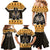 Ancient Egyptian Christmas Family Matching Mermaid Dress and Hawaiian Shirt Anubis Eid Milad Majid - Wonder Print Shop