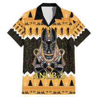 Ancient Egyptian Christmas Family Matching Mermaid Dress and Hawaiian Shirt Anubis Eid Milad Majid - Wonder Print Shop