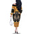 Ancient Egyptian Christmas Family Matching Off The Shoulder Long Sleeve Dress and Hawaiian Shirt Anubis Eid Milad Majid - Wonder Print Shop