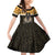 Ancient Egyptian Christmas Family Matching Off Shoulder Short Dress and Hawaiian Shirt Anubis Eid Milad Majid - Wonder Print Shop
