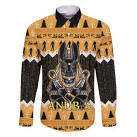 Ancient Egyptian Christmas Family Matching Puletasi and Hawaiian Shirt Anubis Eid Milad Majid - Wonder Print Shop