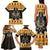 Ancient Egyptian Christmas Family Matching Tank Maxi Dress and Hawaiian Shirt Anubis Eid Milad Majid - Wonder Print Shop