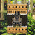 Ancient Egyptian Christmas Garden Flag Anubis Eid Milad Majid - Wonder Print Shop