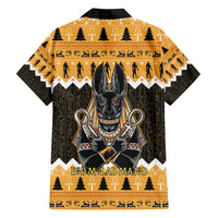 Ancient Egyptian Christmas Hawaiian Shirt Anubis Eid Milad Majid - Wonder Print Shop