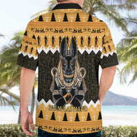 Ancient Egyptian Christmas Hawaiian Shirt Anubis Eid Milad Majid - Wonder Print Shop