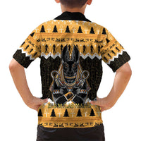 Ancient Egyptian Christmas Kid Hawaiian Shirt Anubis Eid Milad Majid - Wonder Print Shop