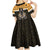 Ancient Egyptian Christmas Kid Short Sleeve Dress Anubis Eid Milad Majid - Wonder Print Shop