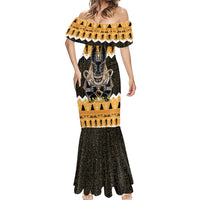 Ancient Egyptian Christmas Mermaid Dress Anubis Eid Milad Majid - Wonder Print Shop