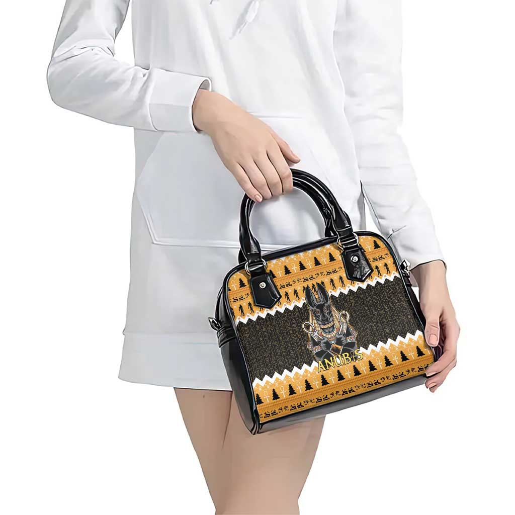 Ancient Egyptian Christmas Shoulder Handbag Anubis Eid Milad Majid