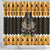 Ancient Egyptian Christmas Shower Curtain Anubis Eid Milad Majid
