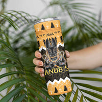 Ancient Egyptian Christmas Skinny Tumbler Anubis Eid Milad Majid - Wonder Print Shop