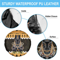 Ancient Egyptian Christmas Spare Tire Cover Anubis Eid Milad Majid - Wonder Print Shop