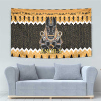 Ancient Egyptian Christmas Tapestry Anubis Eid Milad Majid - Wonder Print Shop