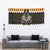 Ancient Egyptian Christmas Tapestry Anubis Eid Milad Majid - Wonder Print Shop