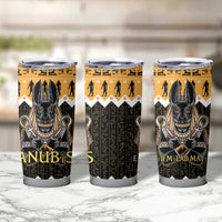 Ancient Egyptian Christmas Tumbler Cup Anubis Eid Milad Majid - Wonder Print Shop