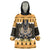 Ancient Egyptian Christmas Wearable Blanket Hoodie Anubis Eid Milad Majid - Wonder Print Shop