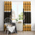 Ancient Egyptian Christmas Window Curtain Anubis Eid Milad Majid - Wonder Print Shop