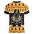 Ancient Egyptian Christmas Women V-Neck T-Shirt Anubis Eid Milad Majid - Wonder Print Shop