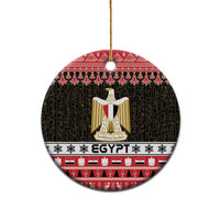 Egypt Christmas Ceramic Ornament Coat Of Arms Eid Milad Majid - Wonder Print Shop