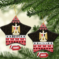 Egypt Christmas Ceramic Ornament Coat Of Arms Eid Milad Majid LT15