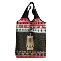 Egypt Christmas Grocery Bag Coat Of Arms Eid Milad Majid