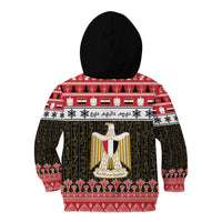 Egypt Christmas Kid Hoodie Coat Of Arms Eid Milad Majid - Wonder Print Shop
