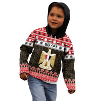 Egypt Christmas Kid Hoodie Coat Of Arms Eid Milad Majid - Wonder Print Shop
