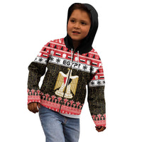 Egypt Christmas Kid Hoodie Coat Of Arms Eid Milad Majid - Wonder Print Shop