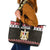 Egypt Christmas Leather Tote Bag Coat Of Arms Eid Milad Majid - Wonder Print Shop