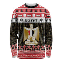 Egypt Christmas Long Sleeve Shirt Coat Of Arms Eid Milad Majid - Wonder Print Shop
