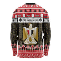 Egypt Christmas Long Sleeve Shirt Coat Of Arms Eid Milad Majid - Wonder Print Shop