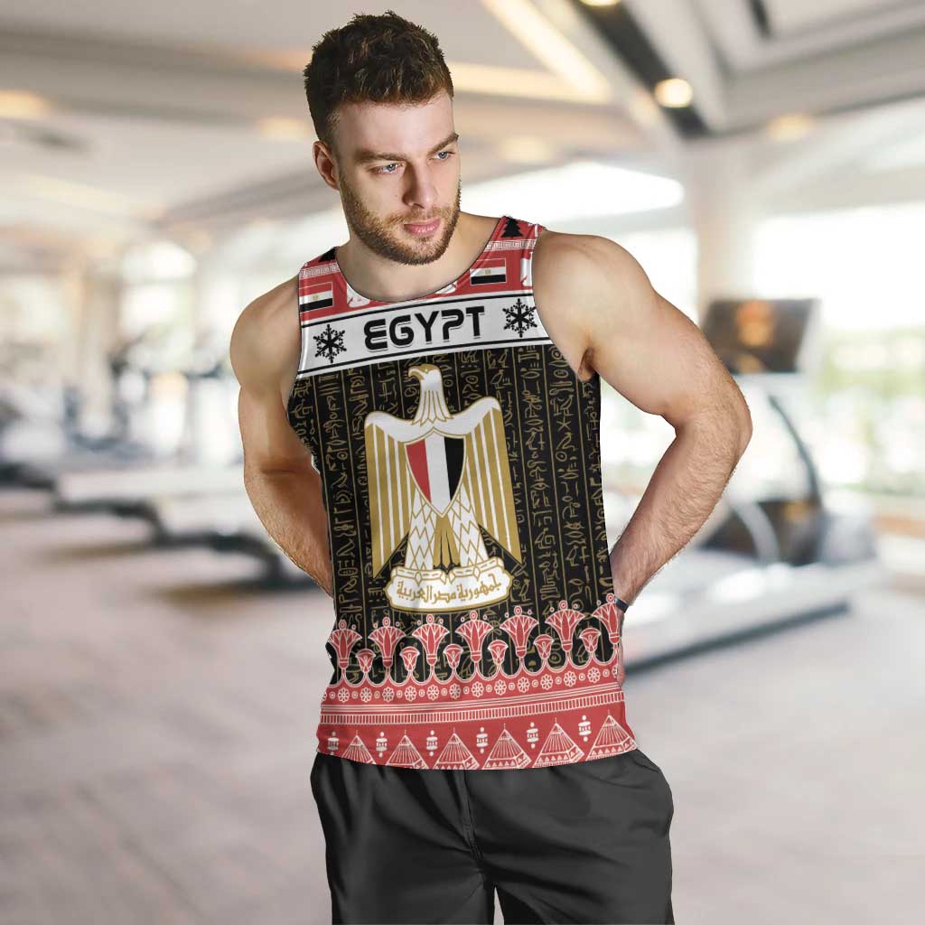Egypt Christmas Men Tank Top Coat Of Arms Eid Milad Majid LT15