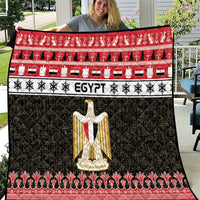 Egypt Christmas Quilt Coat Of Arms Eid Milad Majid - Wonder Print Shop