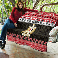 Egypt Christmas Quilt Coat Of Arms Eid Milad Majid - Wonder Print Shop