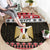 Egypt Christmas Round Carpet Coat Of Arms Eid Milad Majid