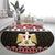 Egypt Christmas Round Carpet Coat Of Arms Eid Milad Majid