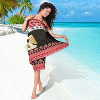 Egypt Christmas Sarong Coat Of Arms Eid Milad Majid - Wonder Print Shop