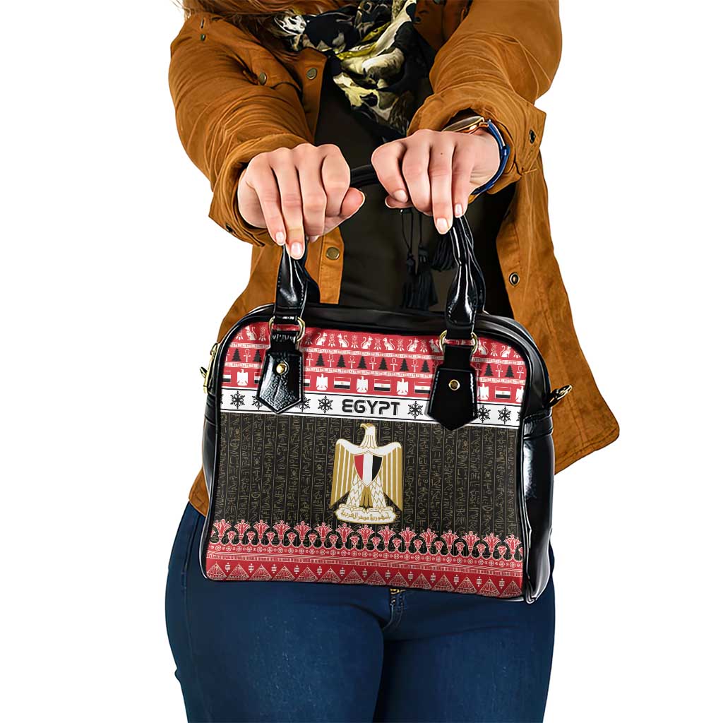 Egypt Christmas Shoulder Handbag Coat Of Arms Eid Milad Majid