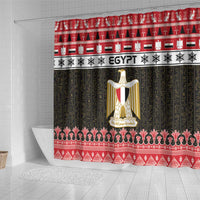 Egypt Christmas Shower Curtain Coat Of Arms Eid Milad Majid