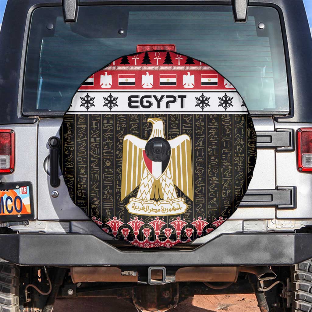 Egypt Christmas Spare Tire Cover Coat Of Arms Eid Milad Majid - Wonder Print Shop