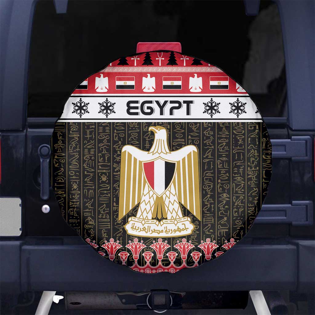 Egypt Christmas Spare Tire Cover Coat Of Arms Eid Milad Majid - Wonder Print Shop