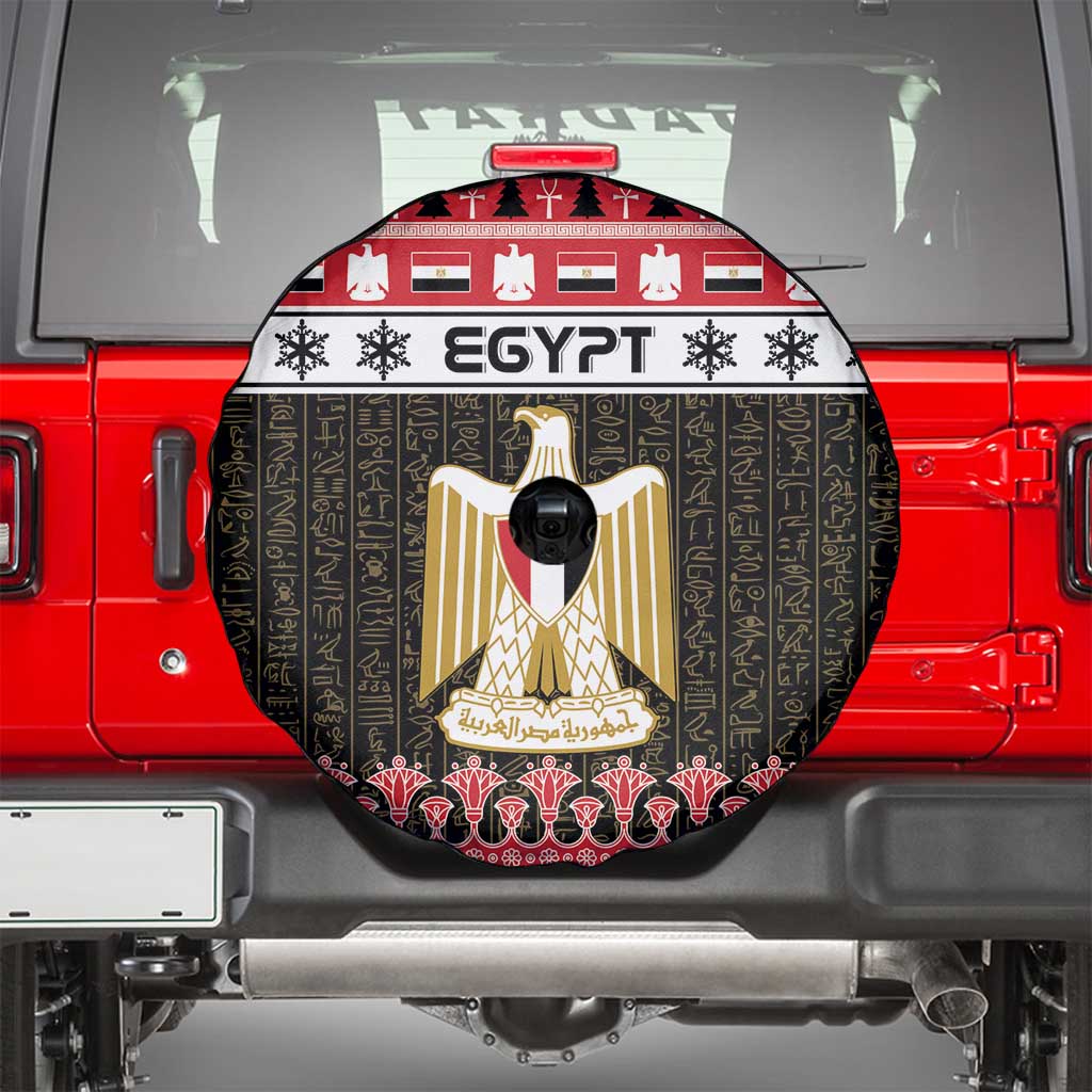 Egypt Christmas Spare Tire Cover Coat Of Arms Eid Milad Majid - Wonder Print Shop