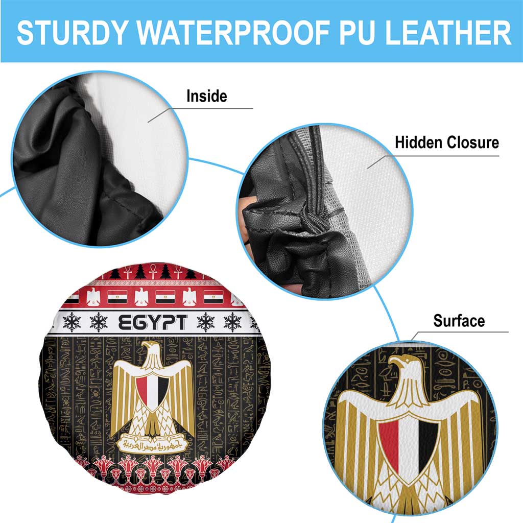 Egypt Christmas Spare Tire Cover Coat Of Arms Eid Milad Majid - Wonder Print Shop