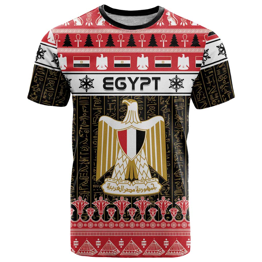 Egypt Christmas T Shirt Coat Of Arms Eid Milad Majid LT15