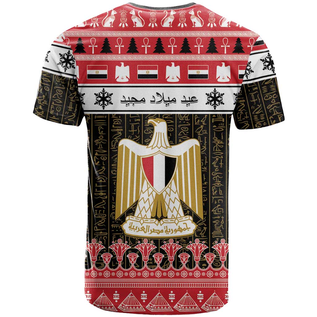 Egypt Christmas T Shirt Coat Of Arms Eid Milad Majid LT15
