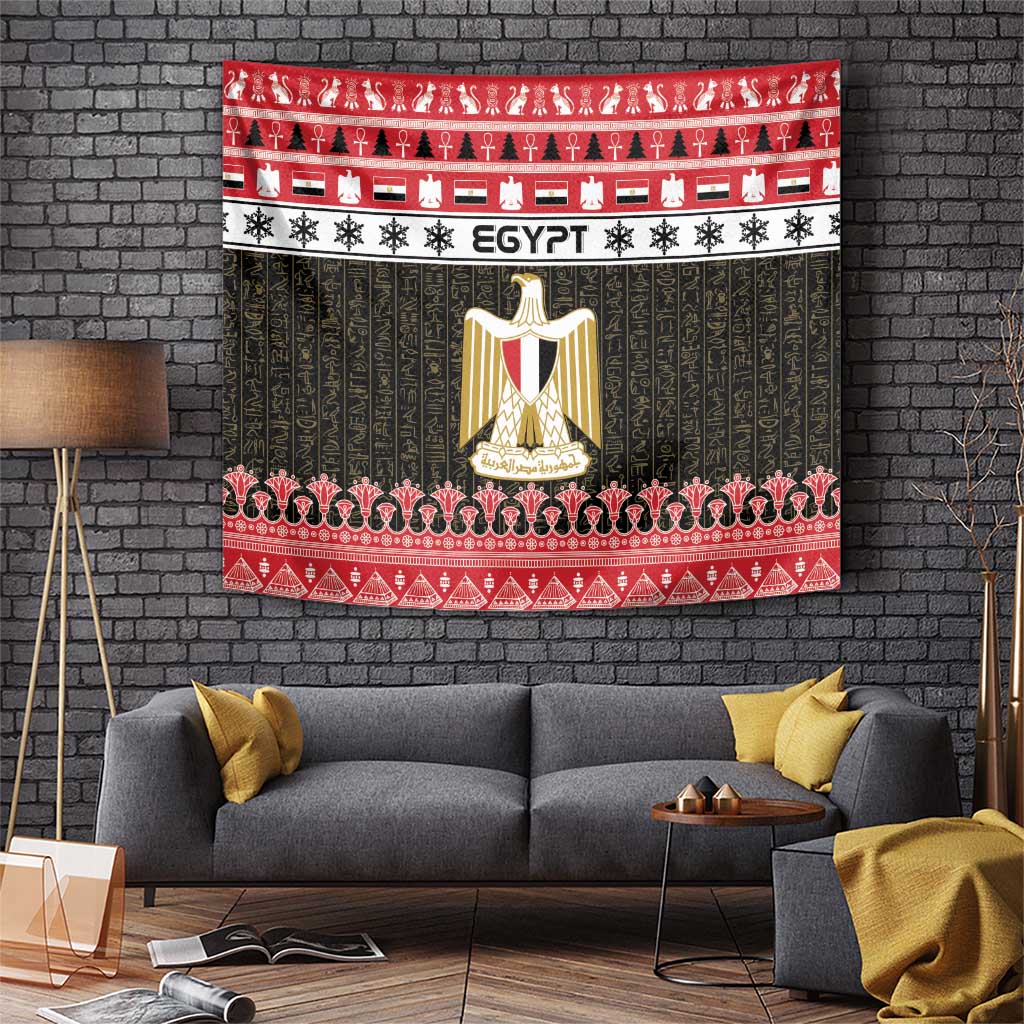 Egypt Christmas Tapestry Coat Of Arms Eid Milad Majid - Wonder Print Shop